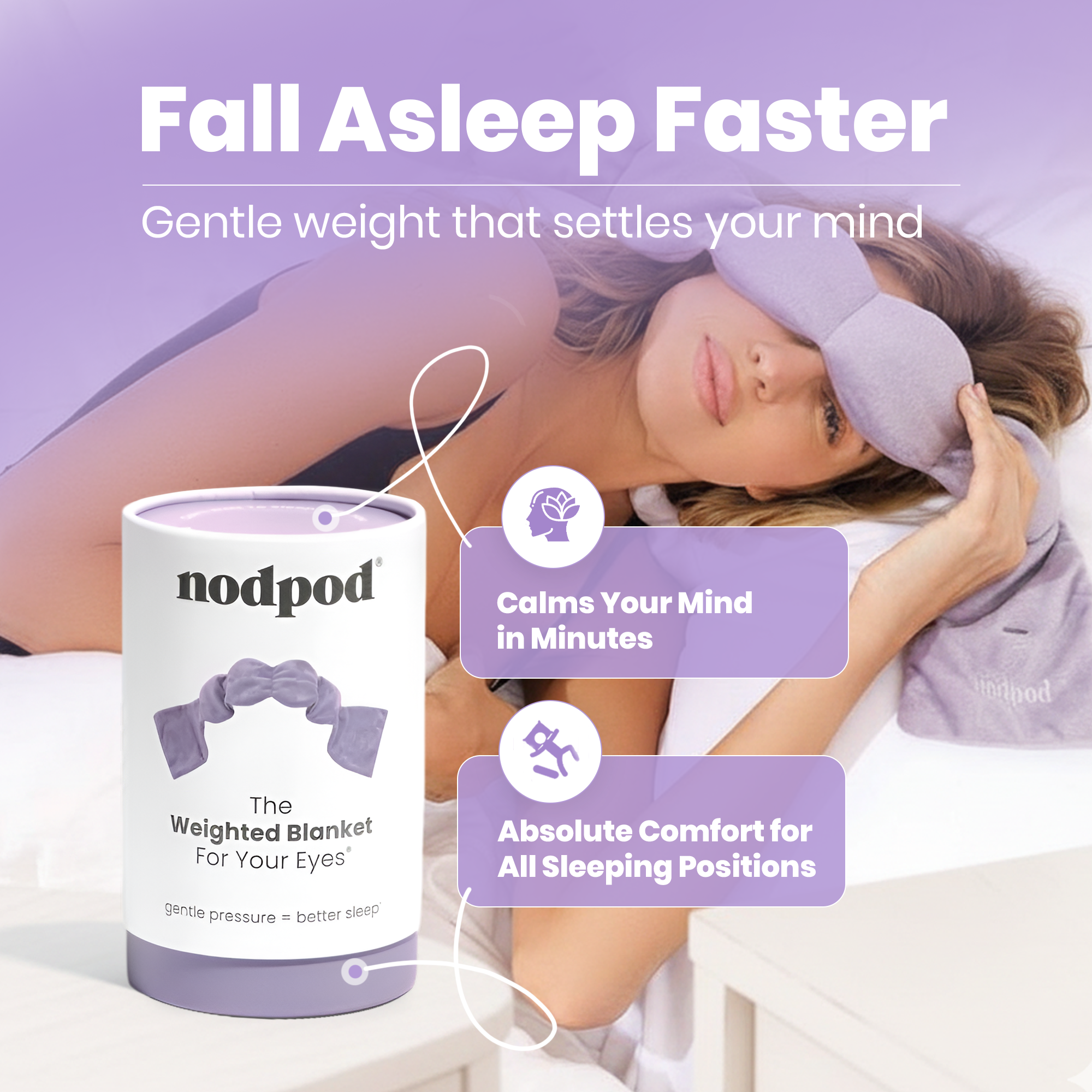 NODPOD - WEIGHTED SLEEP MASK